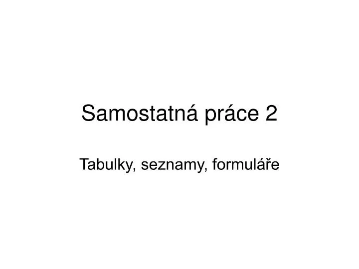 samostatn pr ce 2