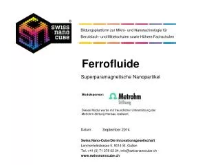 ferrofluide