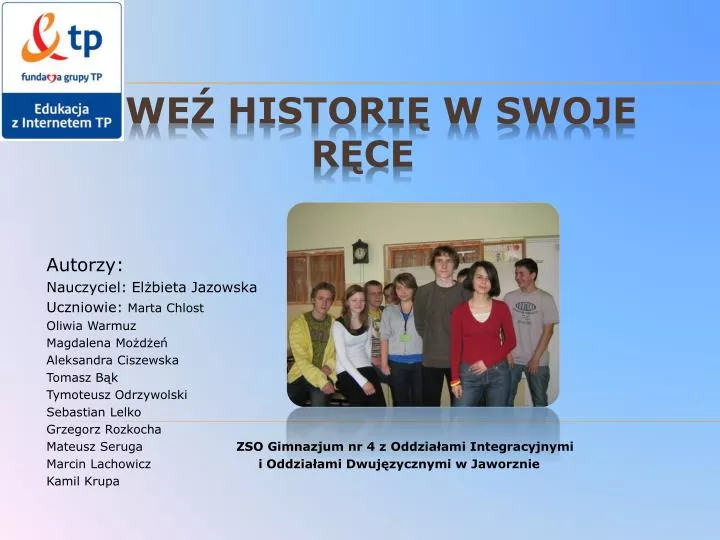 we histori w swoje r ce