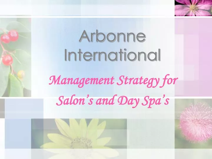 arbonne international