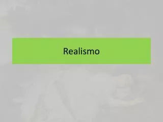 realismo