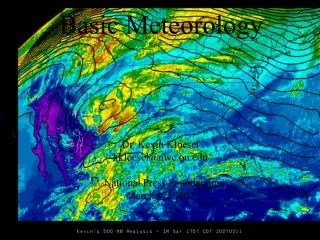 Basic Meteorology