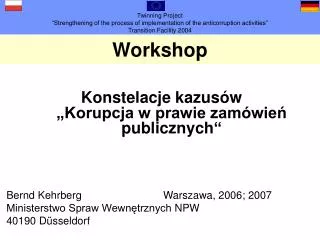 workshop