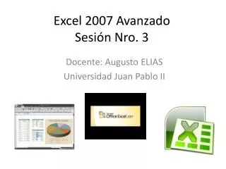 excel 2007 avanzado sesi n nro 3