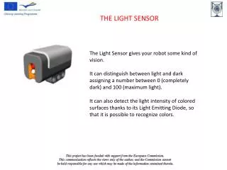 THE LIGHT SENSOR