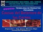 UNIVERSIDAD NACIONAL DEL SANTA - slide 1