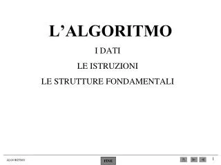 l algoritmo