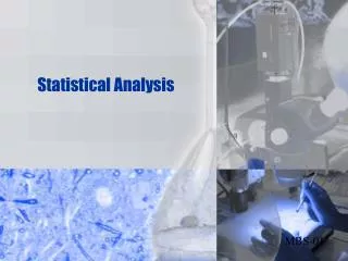 Statistical Analysis