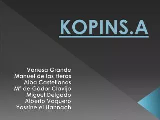 kopins a