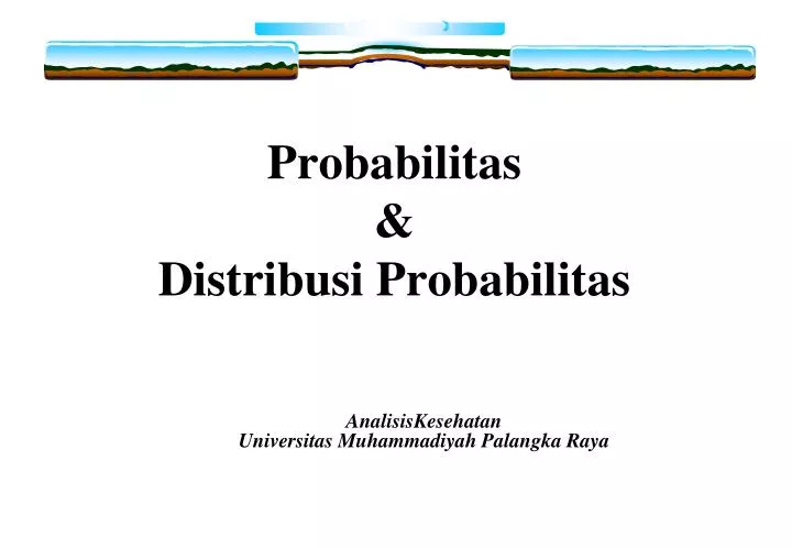 probabilitas distribusi probabilitas