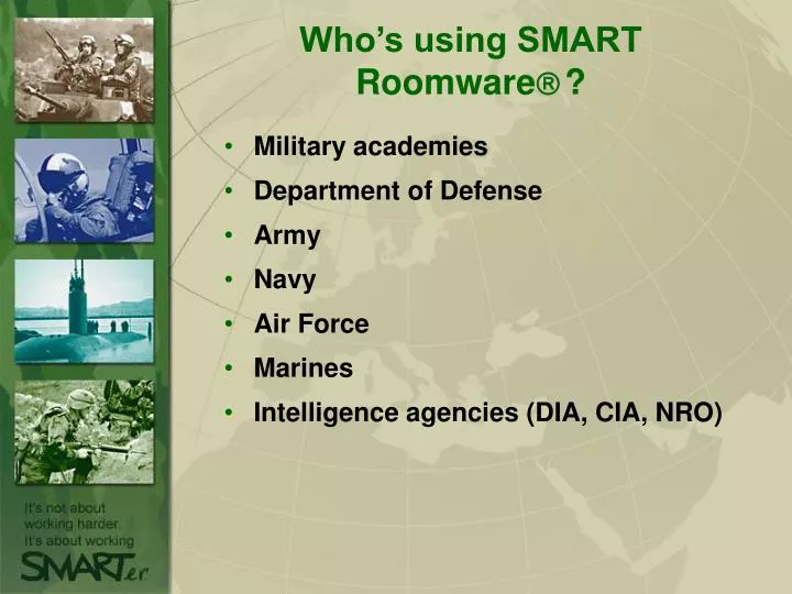 who s using smart roomware
