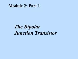 Module 2: Part 1