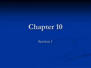 Chapter 10