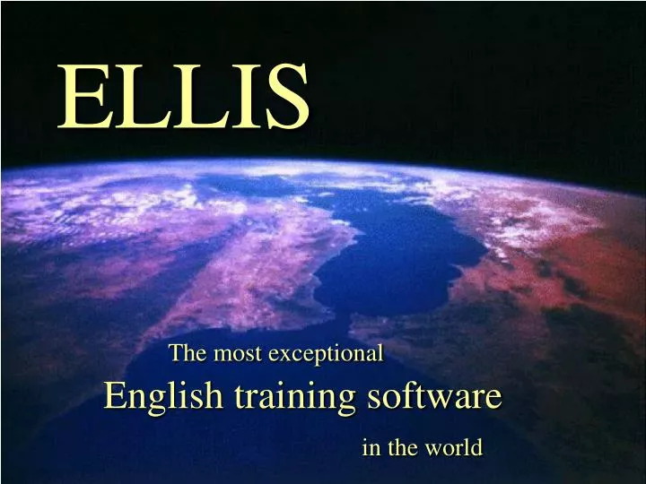 the most exceptional english training software in the world