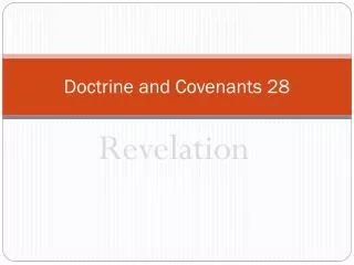 Doctrine and Covenants 28