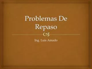 problemas de repaso