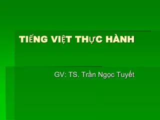ti ng vi t th c h nh