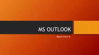 ms outlook