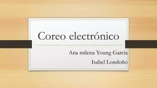 coreo electr nico
