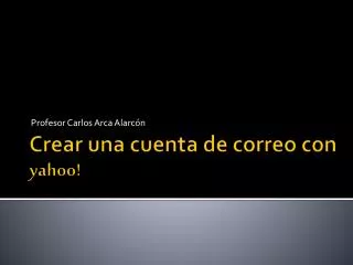 profesor carlos arca alarc n