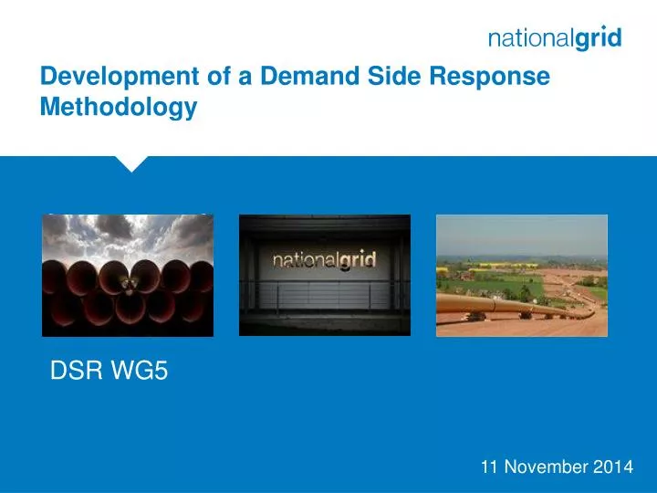 development of a demand side response methodology