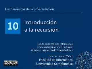 introducci n a la recursi n