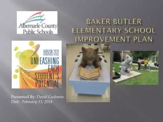 Baker-Butler Elementary School Improvement Plan