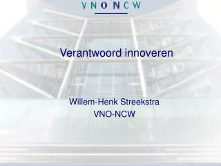 verantwoord innoveren