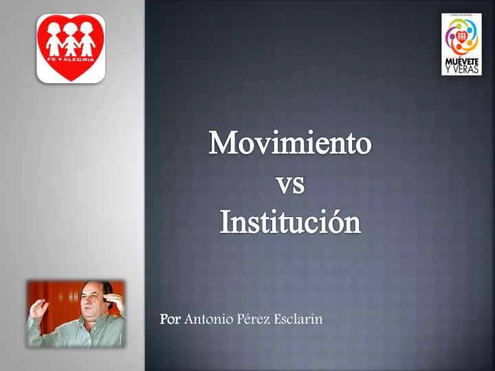 movimiento vs instituci n