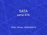 SATA serial ATA - slide 1