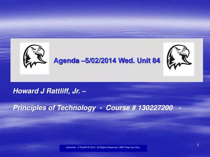 agenda 5 02 2014 wed unit 84