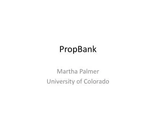 PropBank