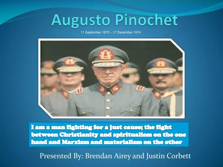 augusto pinochet