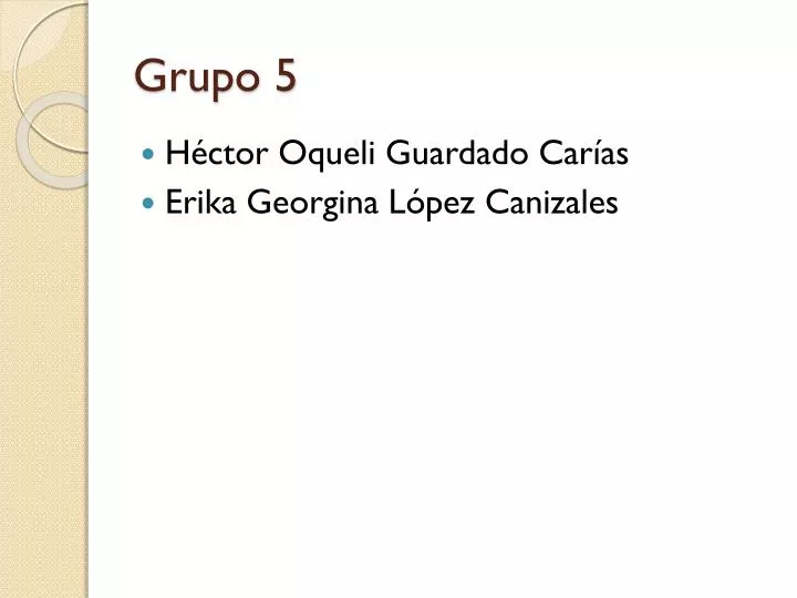 grupo 5