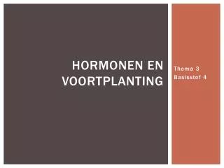 hormonen en voortplanting