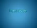 POSESIVOS - slide 1