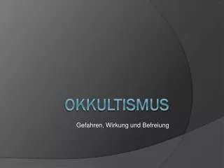 Okkultismus