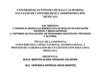 ANTECEDENTES NACIONALES E INTERNACIONALES