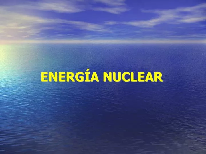 energ a nuclear