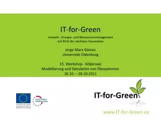 it for green