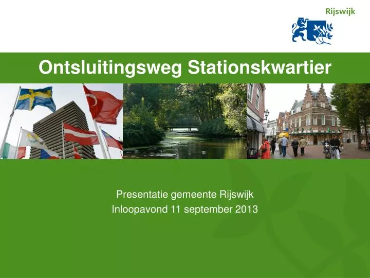 ontsluitingsweg stationskwartier