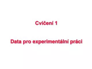 cvi en 1 data pro experiment ln pr ci