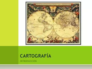 cartograf a