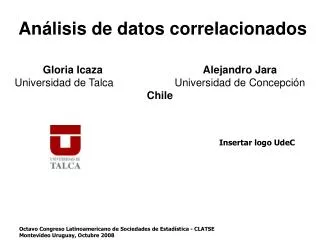 an lisis de datos correlacionados