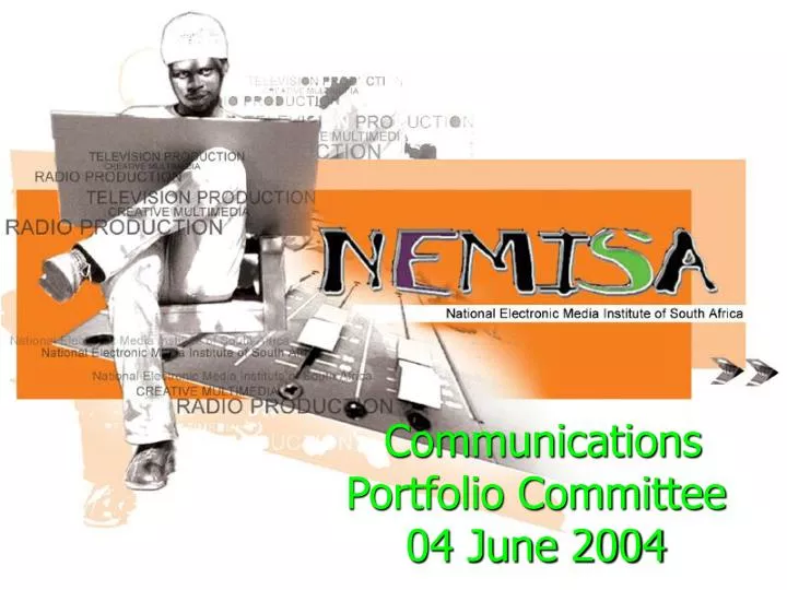 communications portfolio committee 04 june 2004