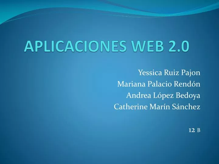 aplicaciones web 2 0
