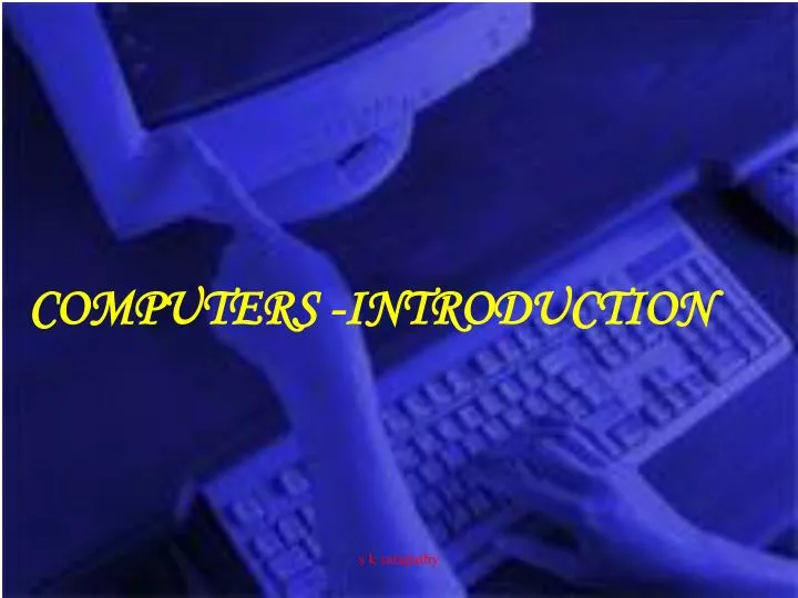 computers introduction