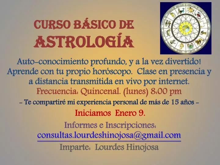 curso b sico de astrolog a