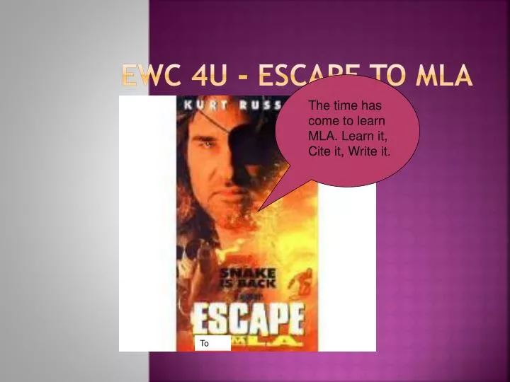 ewc 4u escape to mla