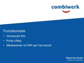 functiecreatie